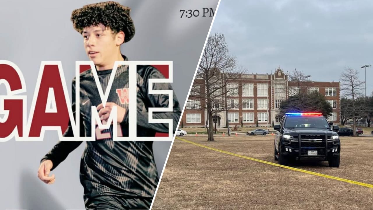 Menor de 16 años es detenido tras muerte de jugador de fútbol afuera de una escuela en East Dallas