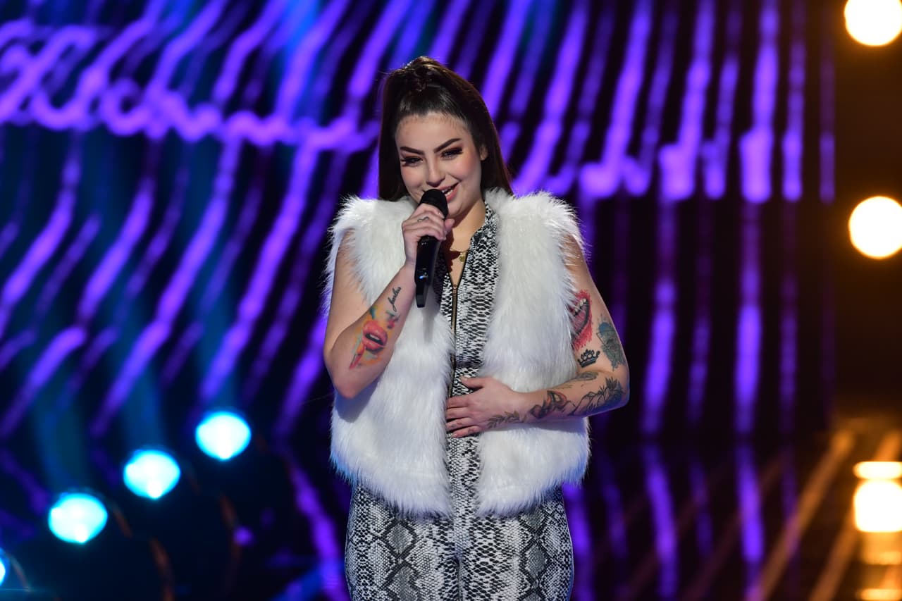 A la hora de conversar con el jurado, Giselle les comentó que ella quiere ser la nueva Paquita La Del Barrio urbana.