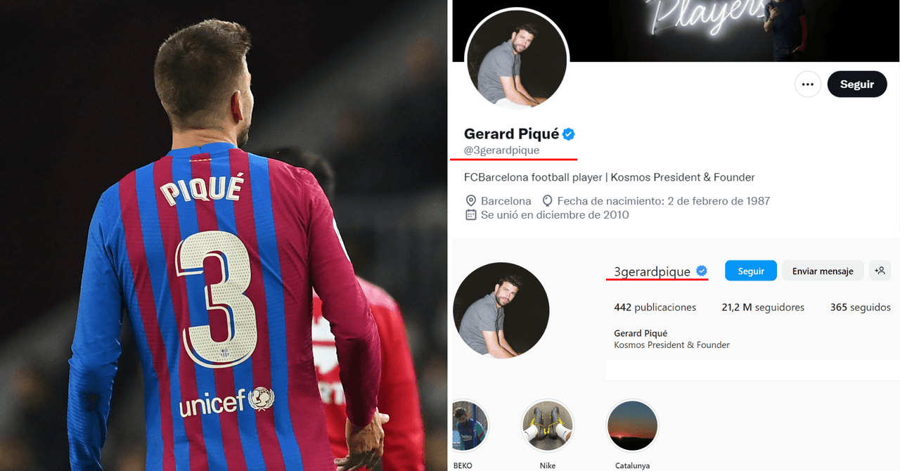 El 3 es el número favorito de Gerard Piqué