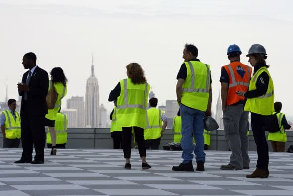 Los medios tuvieron un recorrido previo al museo.
