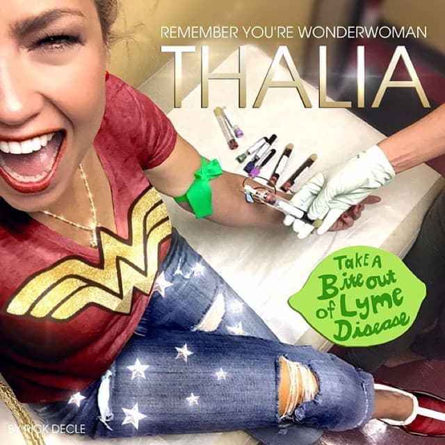 En respuesta, sus fans la saludaron con esta imagen que la artista agradeció y publicó.