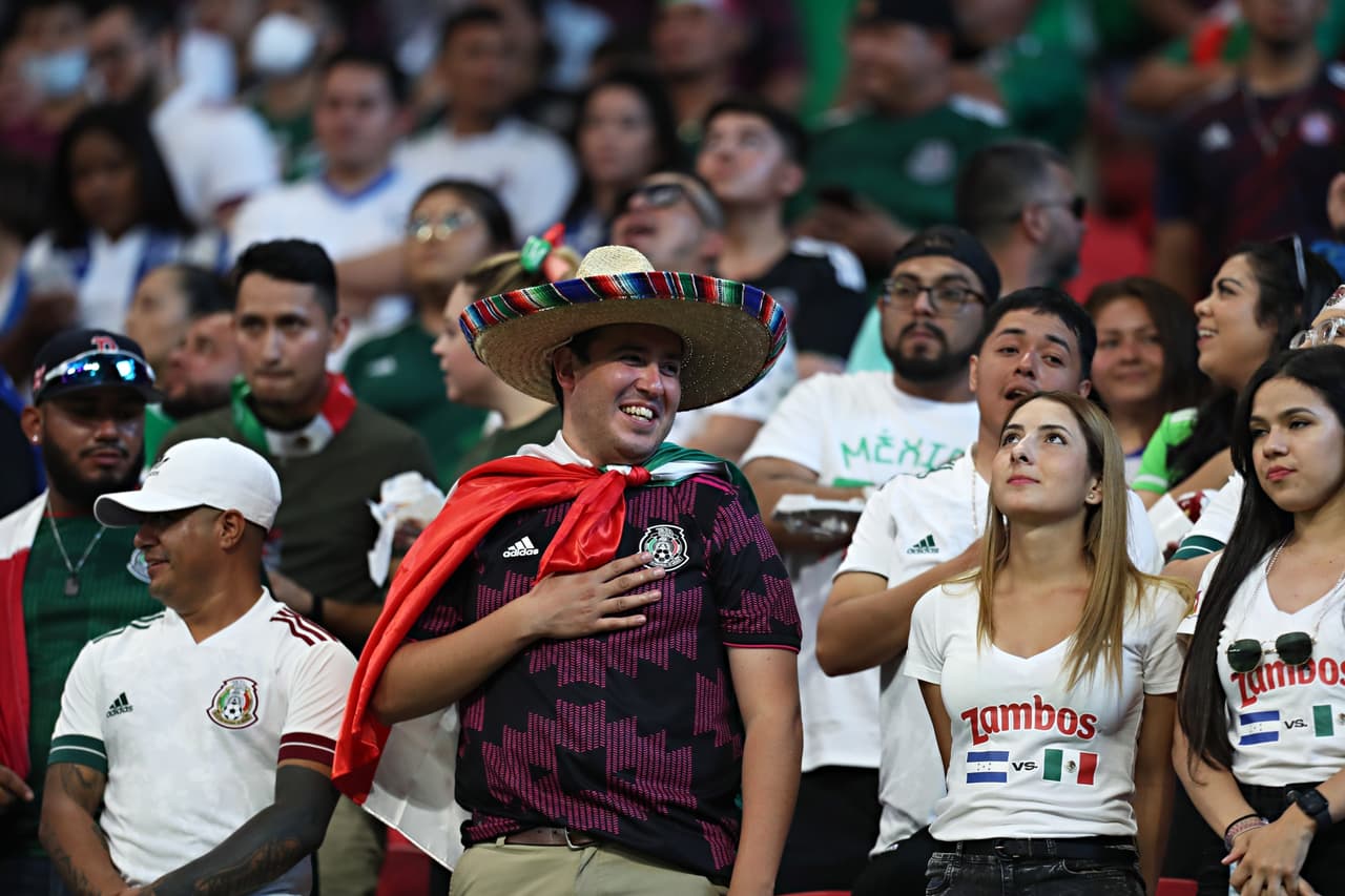 La afición mexicana en Estados Unidos siempre responde.