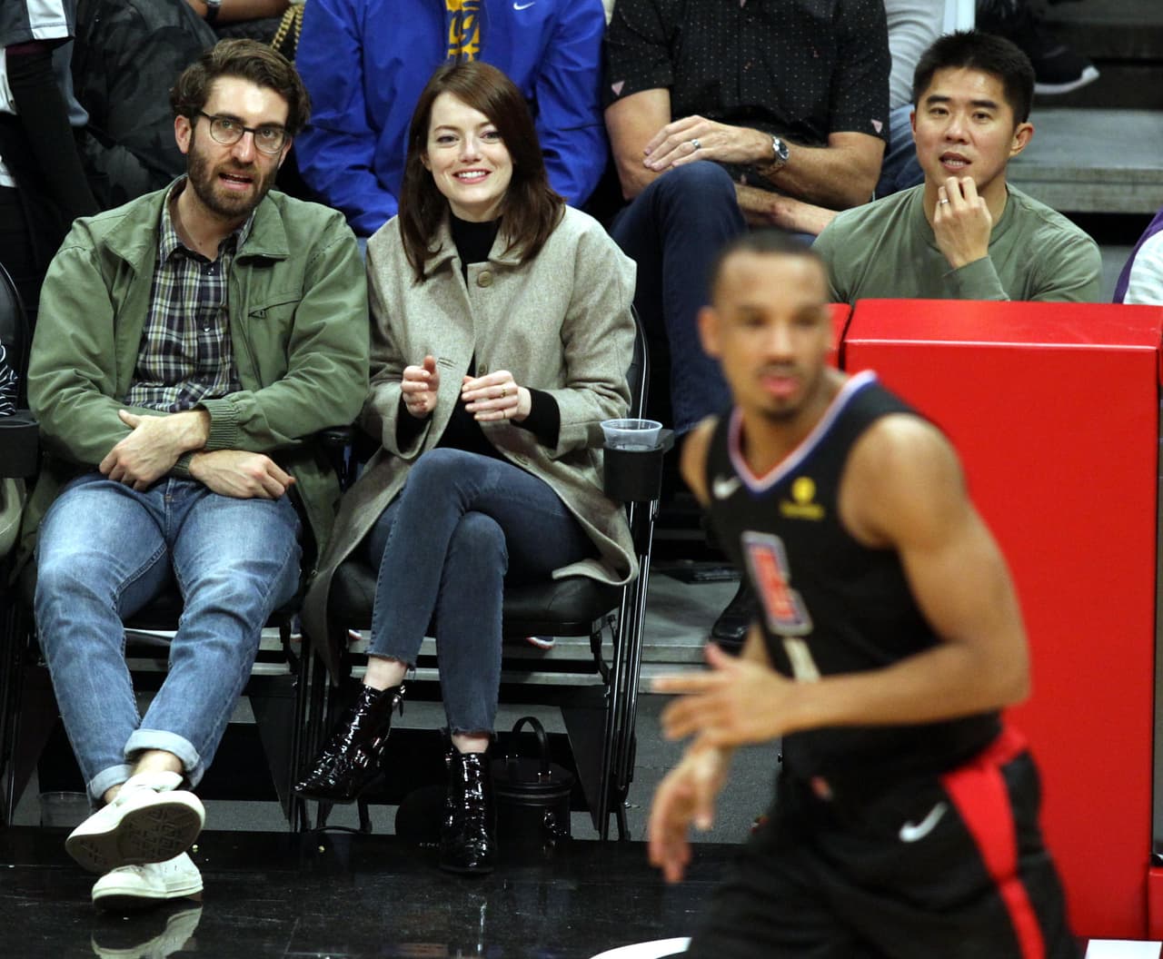 De acuerdo con el periódico español 
<b><a href="https://elpais.com/elpais/2019/01/22/gente/1548170396_751217.html" target="_blank">El País</a></b>, la primera vez que Stone y McCary se dejaron ver juntos en público fue en enero de 2019, cuando acudieron a un partido de basquetbol entre los Golden State Warriors y Los Angeles Clippers, en Los Ángeles, California.