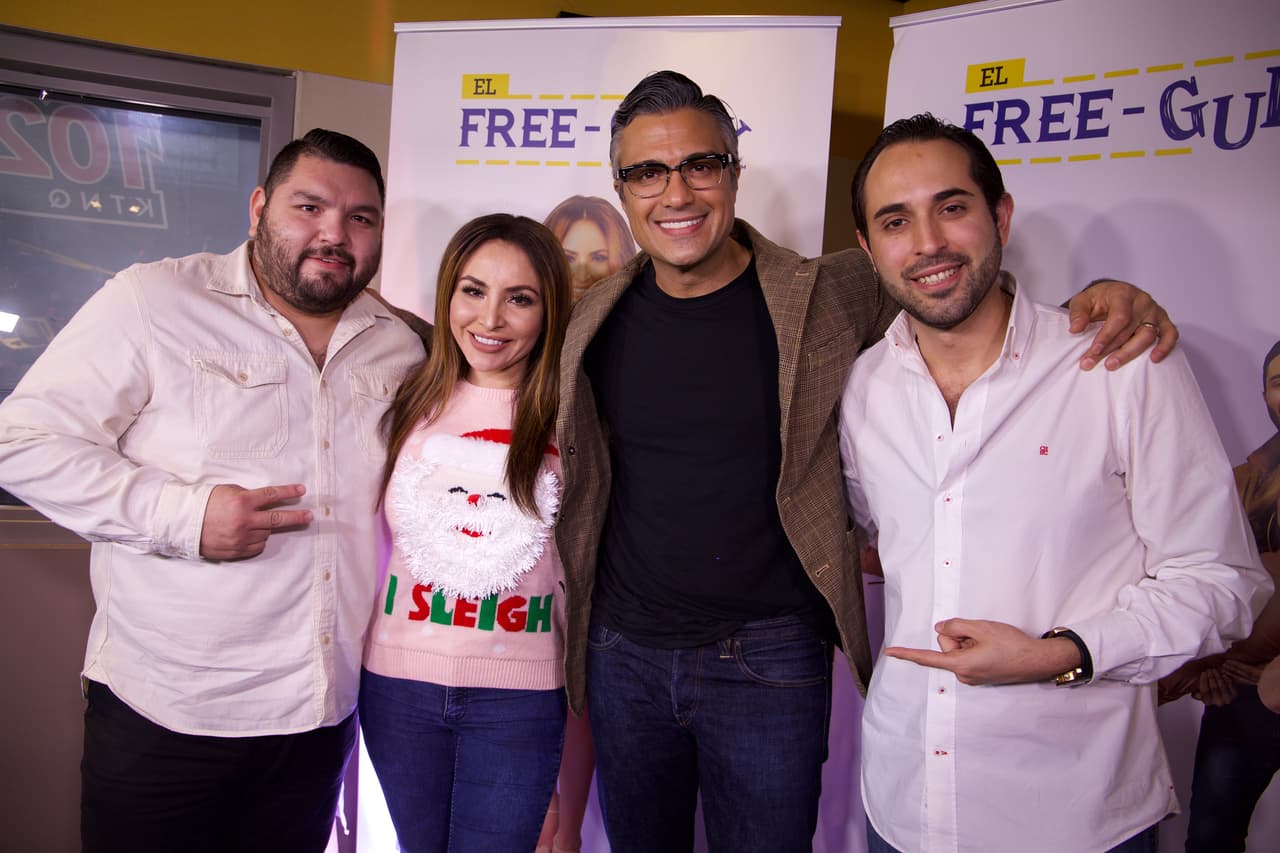 Y hablando de actores, El Free-guey show también entrevistó a Jaime Camil.