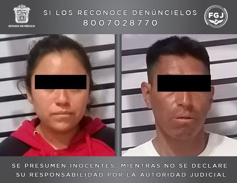 Padres de niña abandonada en un ticano fueron detenidos. México