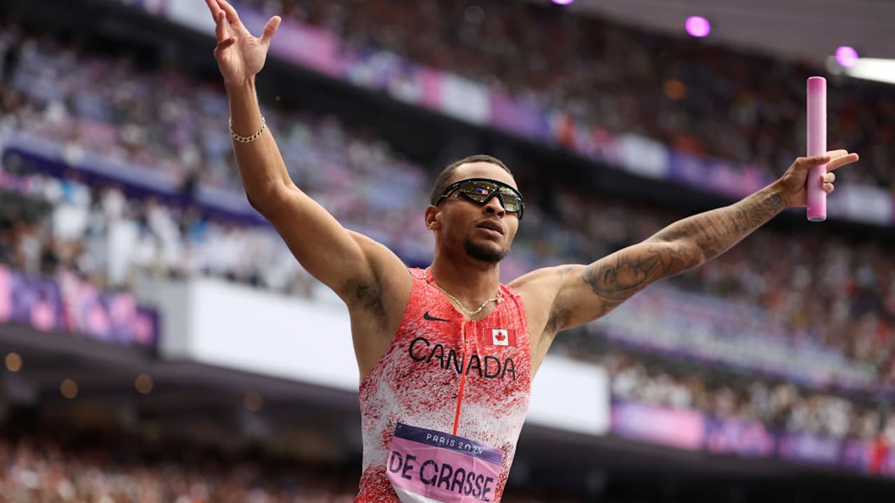 Estados Unidos eliminado en 4x100 de Atletismo De Grasse da el oro a Canadá