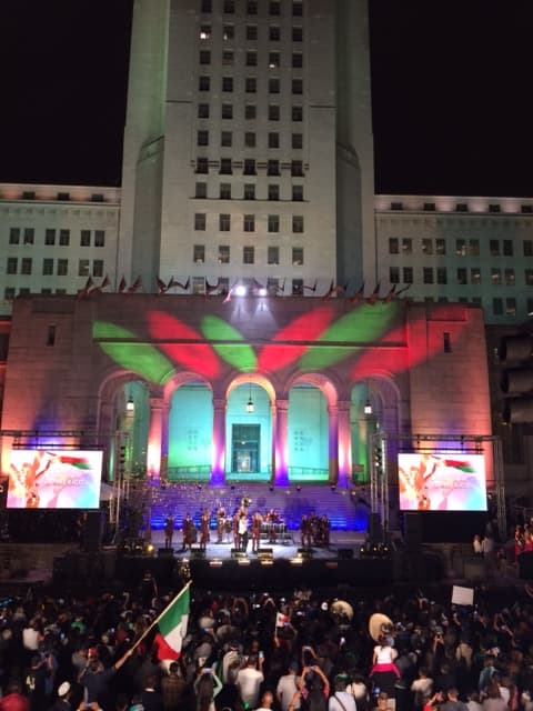 Con alegría y mucho orgullo se festejaron los 205 años de la independencia de México en el sur de California.