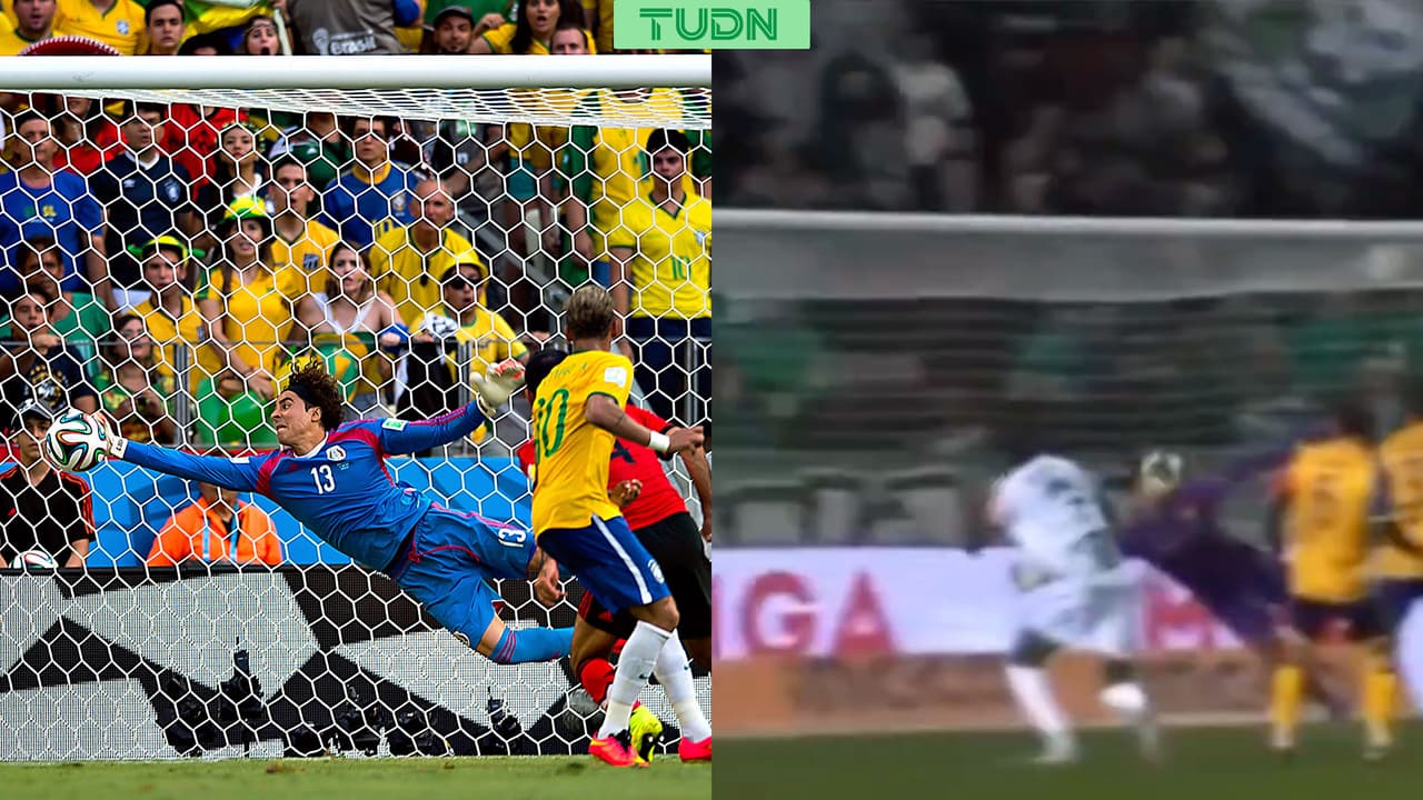 La brutal atajada de Memo que hace recordar la de Neymar en el Mundial 2014