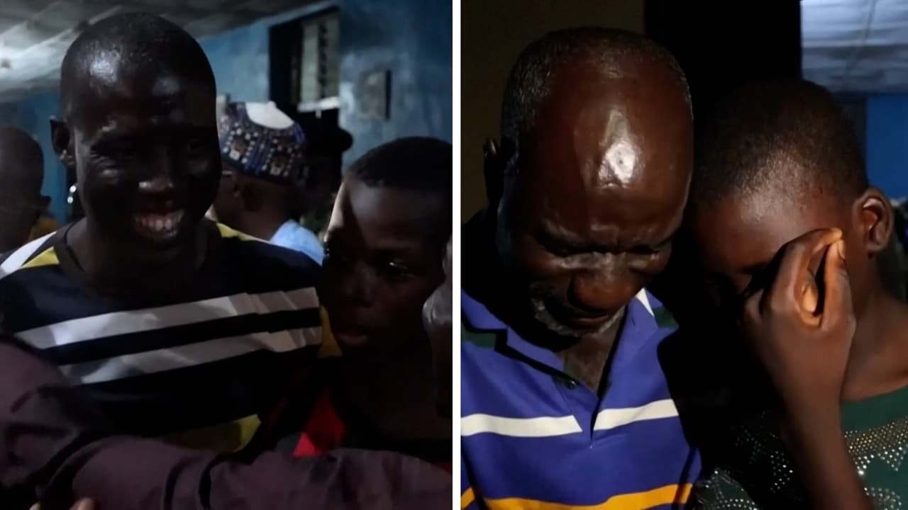 Secuestran a 300 niños en Nigeria: así fue el emotivo reencuentro de algunos de ellos con sus padres