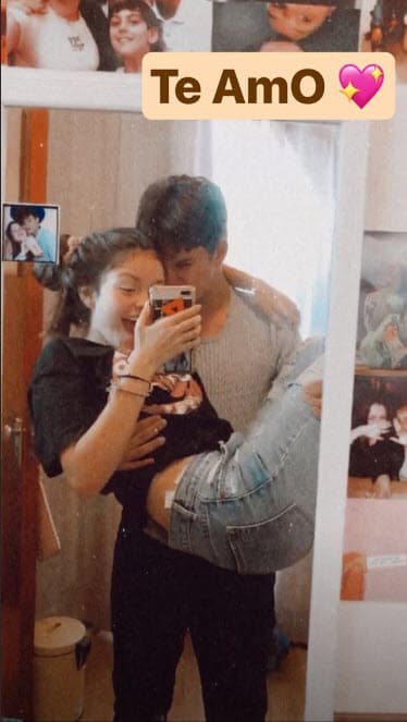 María José Mariscal está celebrando que en poco tiempo se cumplirán dos años desde que lo conoció.