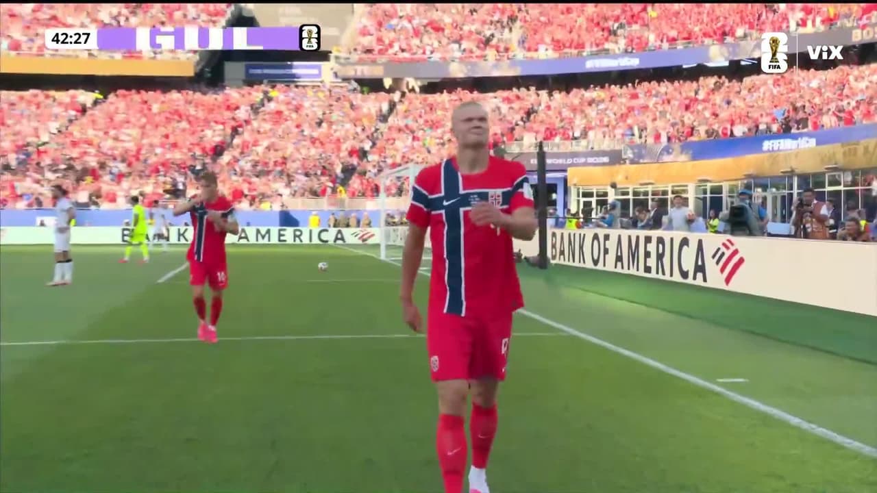 ¡Oso del portero y doblete de Haaland! Debut demoledor del noruego