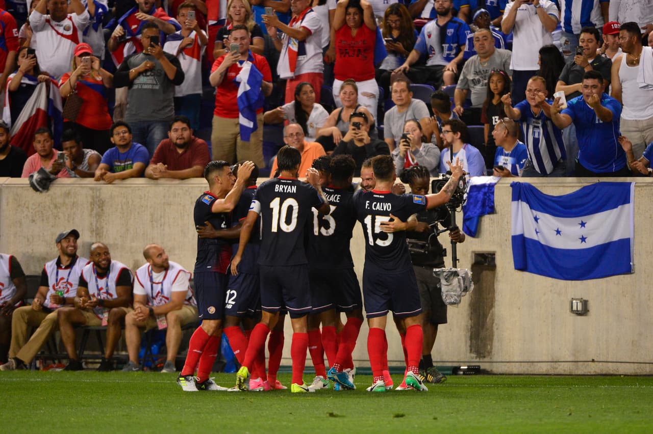 Costa Rica venció 1-0 a Honduras en el Clásico de Centroamérica dentro de Copa Oro