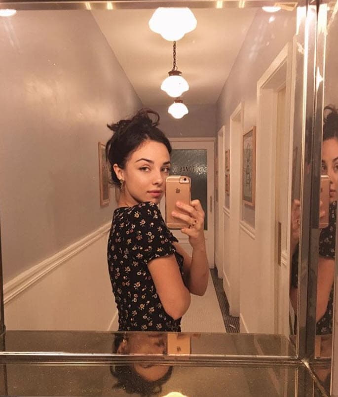 La joven actriz ya hizo su primera aparición en televisión en 2013, con la serie 'Gossip girl Acapulco'.