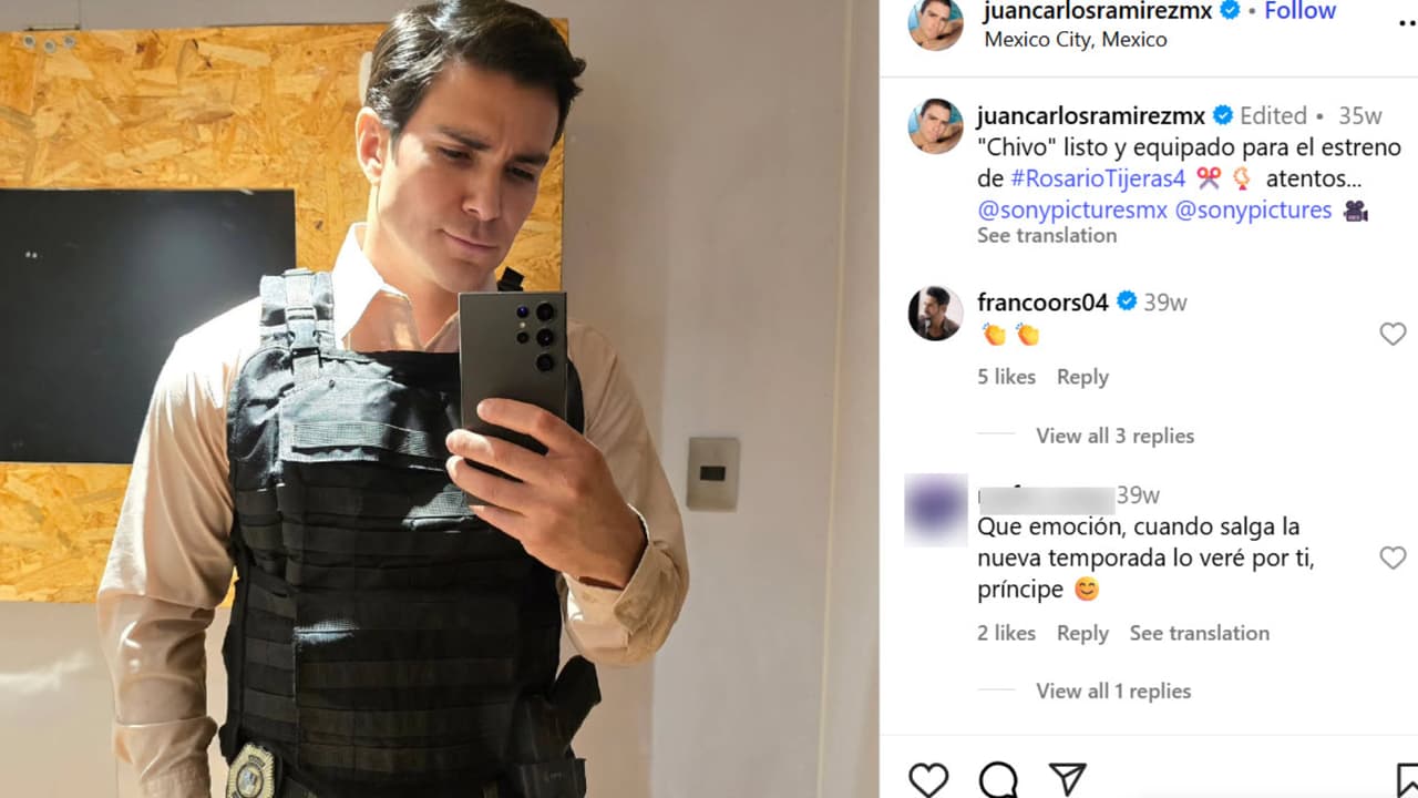 Juan Carlos Ramírez fue parte de la más reciente temporada de Rosario Tijeras.