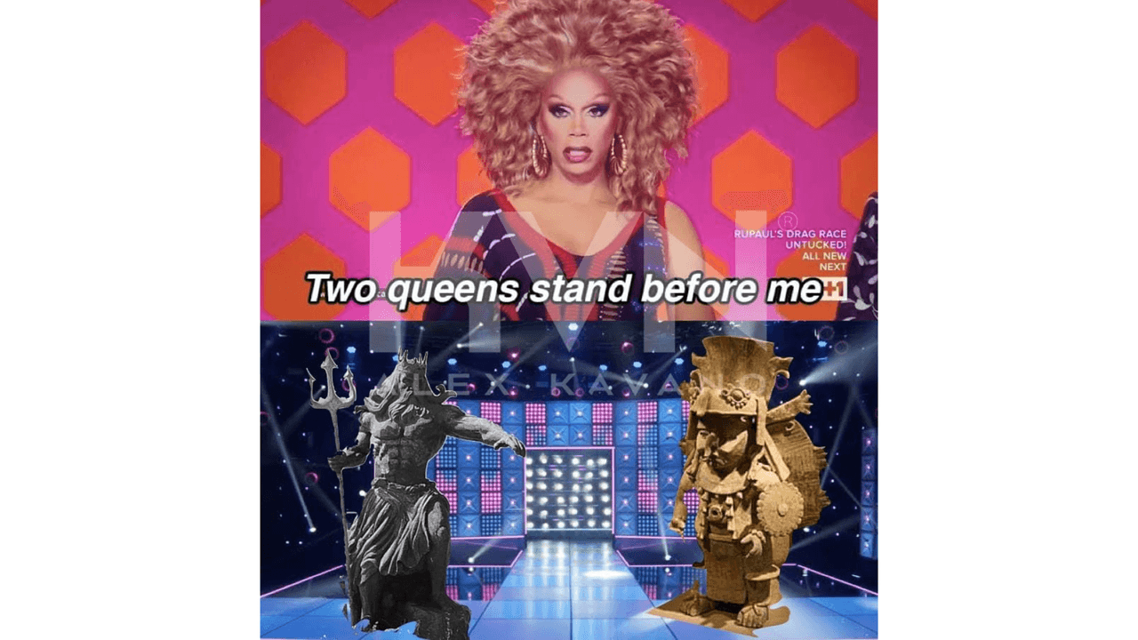 La supuesta batalla entre Chaac y Poseidón inundó de memes las redes sociales.