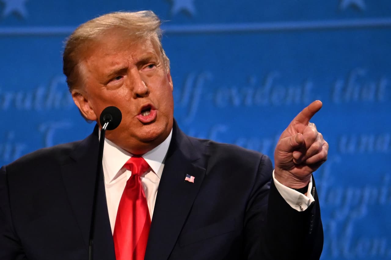 Trump dijo que Biden busca un sistema de salud "socialista".