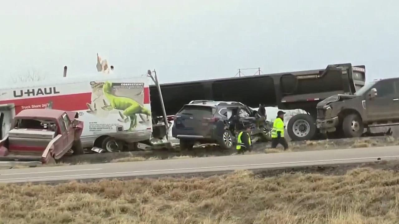 Temporal mortal en EEUU: Choques múltiples en Colorado, incendios en Texas y avalancha en California