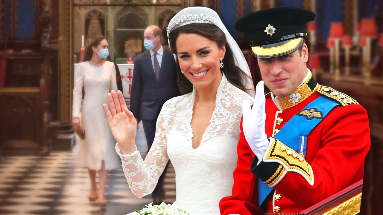"Junto a este doloroso recuerdo hay uno de gran alegría porque fue aquí en Escocia, 
<b><a href="https://www.univision.com/famosos/kate-middleton-se-caso-con-principe-william-hace-10-anos-asi-lo-celebran" target="_blank">hace 20 años, cuando conocí a Catherine</a></b>", comparó.
<br>