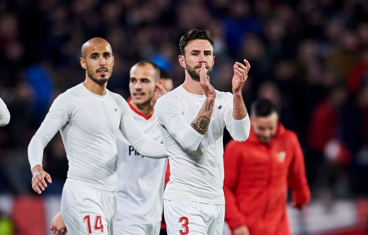 Miguel Layún obtuvo su primera victoria en la Liga con el Sevilla