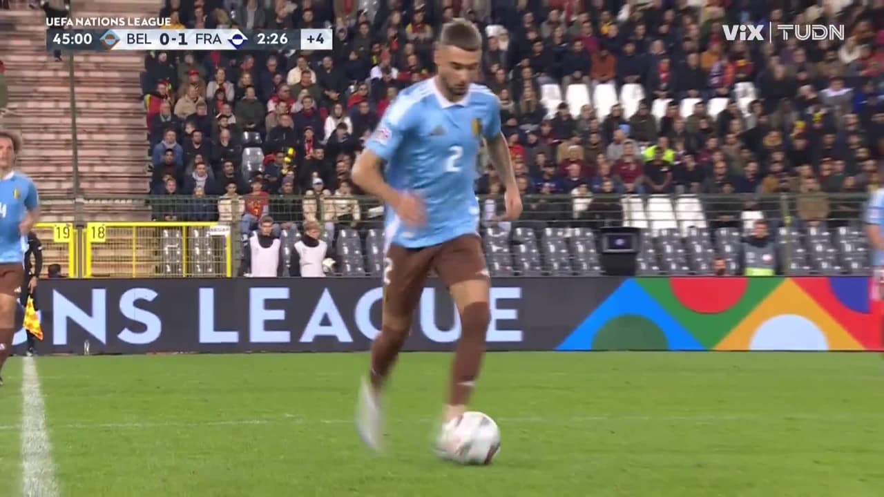 ¡Llegó el empate! Openda marca el 1-1 gracias al VAR