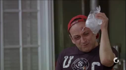 Al final del día, Germán recibió su merecido por arruinar las grabaciones.
<br>