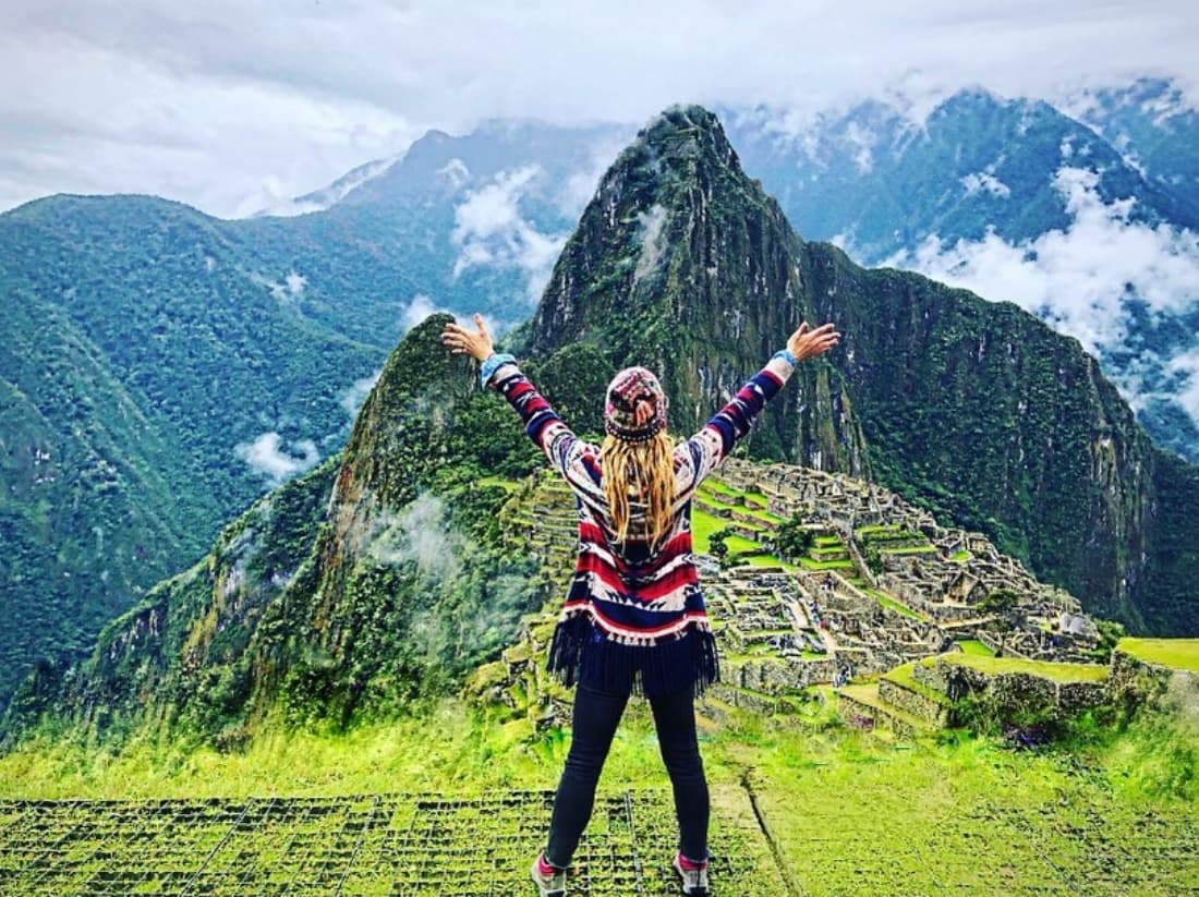Las ruinas de Machu Picchu, una de las 7 maravillas del mundo moderno, también fueron visitadas por los Rubín. “IMPRESIONANTE, BELLO, MÁGICO…”, comentó en su publicación Legarreta.