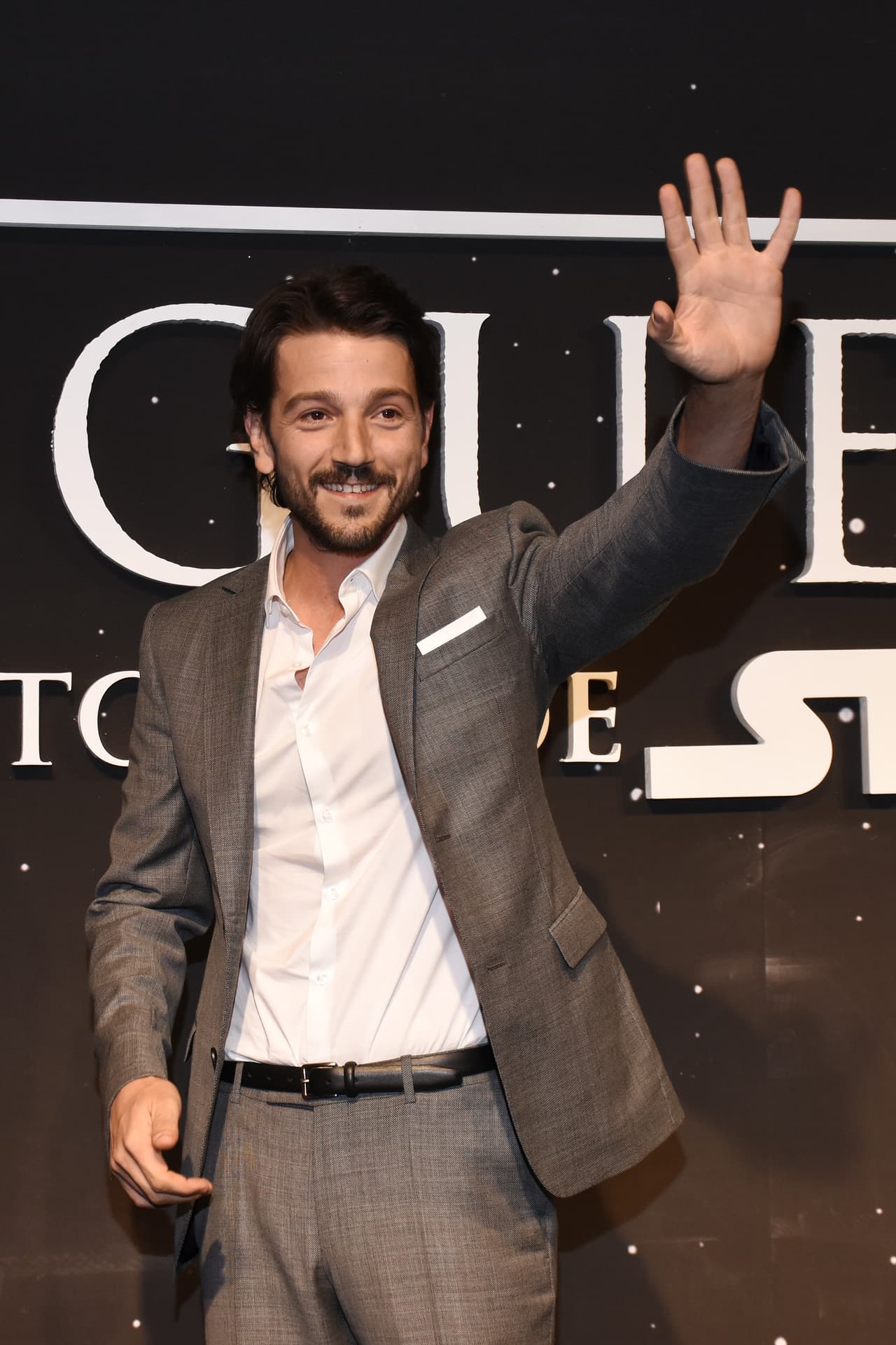 Más adelante dieron una presentación oficial de la película.