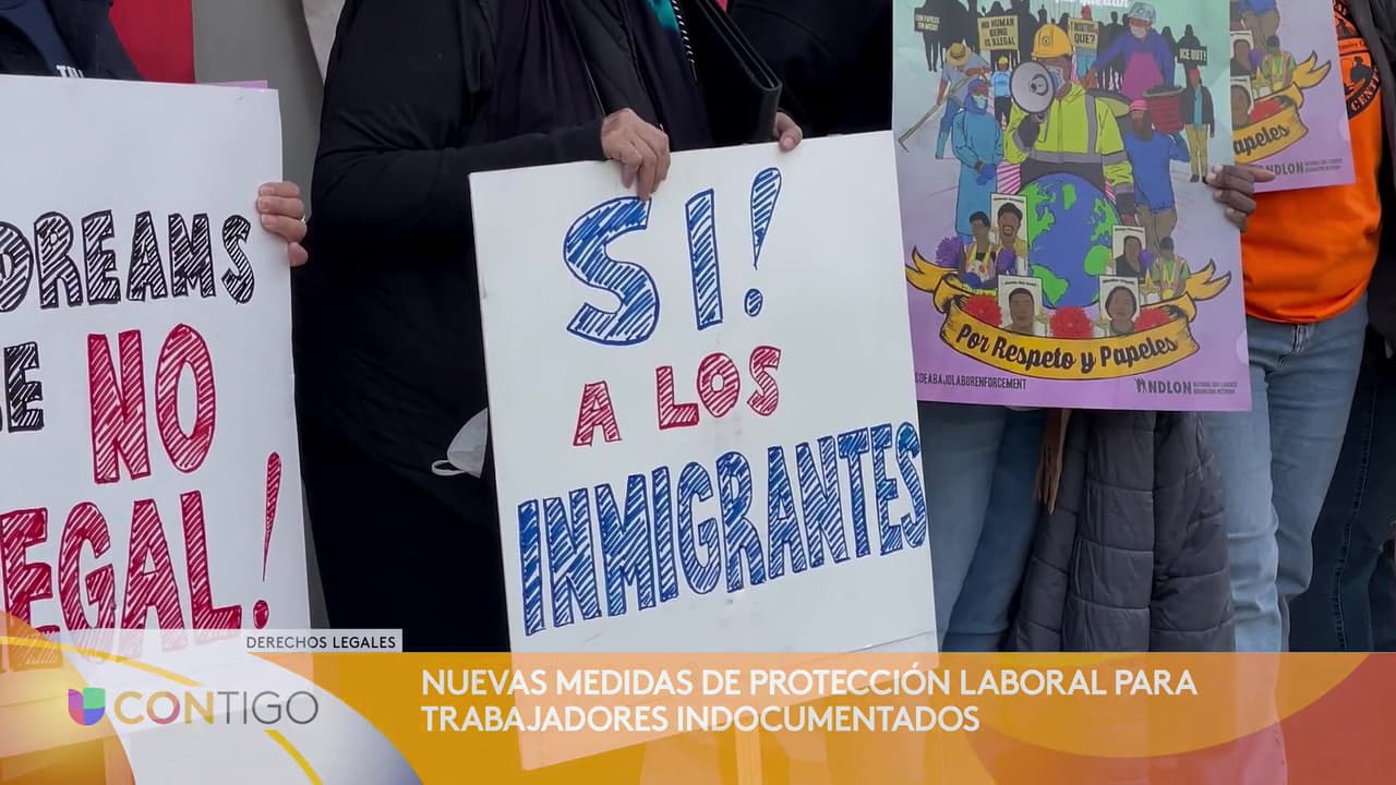 Nuevas medidas de protección laboral para trabajadores indocumentados
