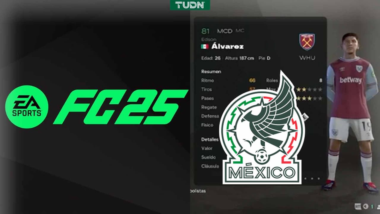 Edson Álvarez encabeza a los mexicanos en videojuego de EA Sports