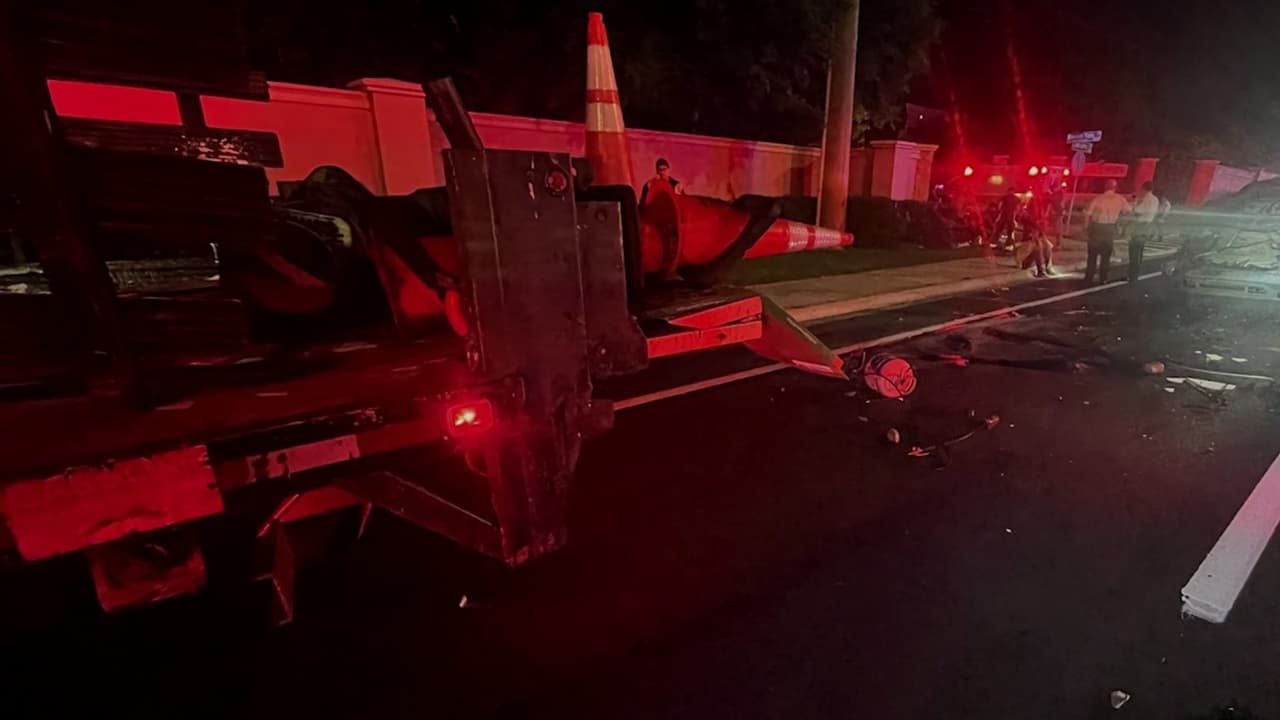 Accidente durante la madrugada hiere gravemente a dos obreros de construcción, según FHP