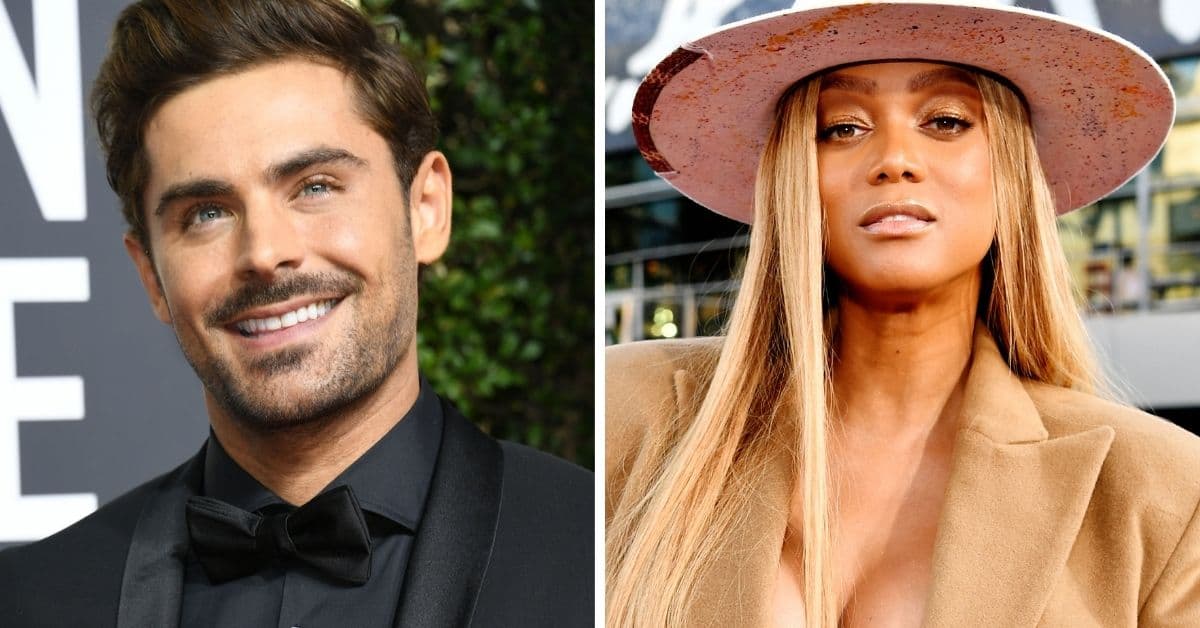 Zac Efron y Tyra Banks