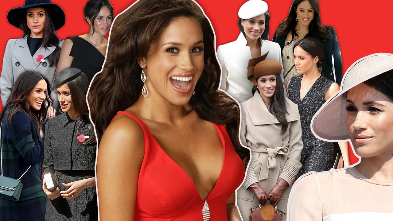 Así ha sido el cambio de look de Meghan en 86 fotos (antes y después de la realeza)