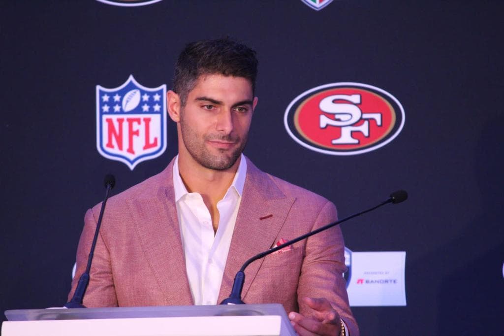 NFL México: Garoppolo, encantado con la pasión de los fans mexicanos