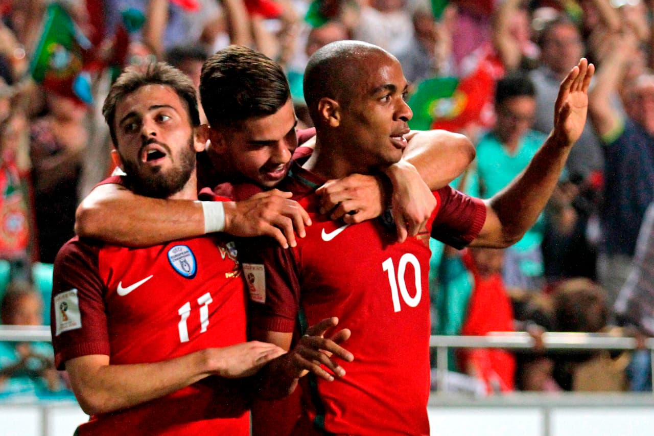 El triunfo estaba dejando a Portugal en el primer lugar de la zona, con cupo directo a Rusia 2018.