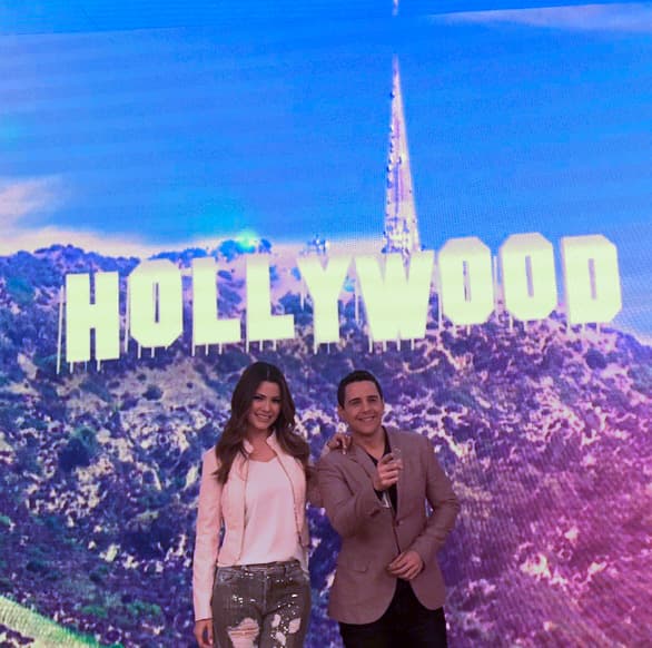 Ana Patricia y Alejandro Chabán, de Miami a Hollywood.