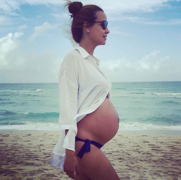 Hace pocos meses estaba esperando una bebita de su pareja Patricio Borghetti.