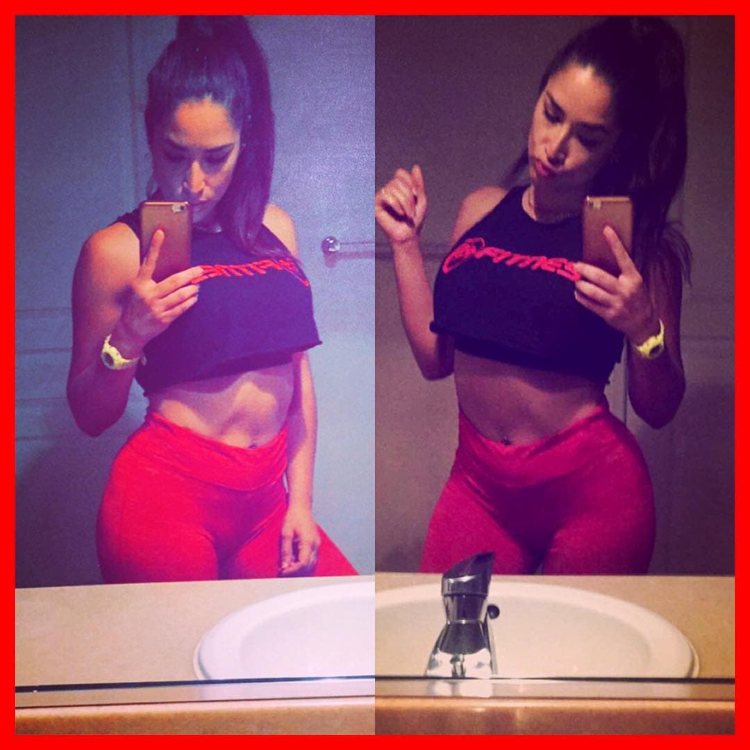 Una de las razones por las que Jazmín se ejercita es para ser una mejor versión de sí misma.