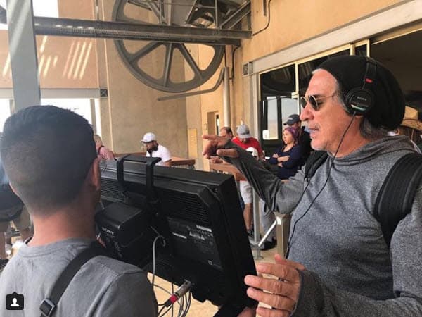 "Último día de grabaciones en Jerusalén, siguiente parada: Tel Aviv", se lee en otra publicación de la misma red social.