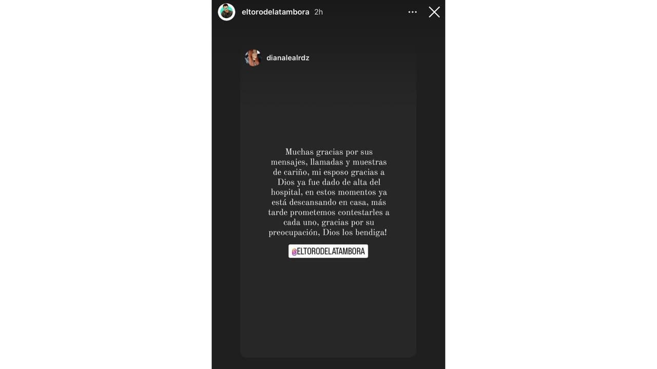 Esposa de Iván Manuel Torres explica su estado de salud.