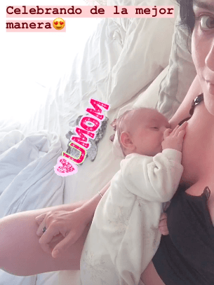 Varios de sus seguidores adjudicaron la pérdida de peso a la lactancia materna, de la cual la actriz se ha declarado partidaria, lo que ha despertado todo tipo de opiniones en las redes sociales sobre la esposa de Mauricio Ochmann.