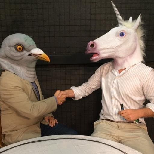 También tenemos traductor unicornio/equino-humano. ¡Muy útil!