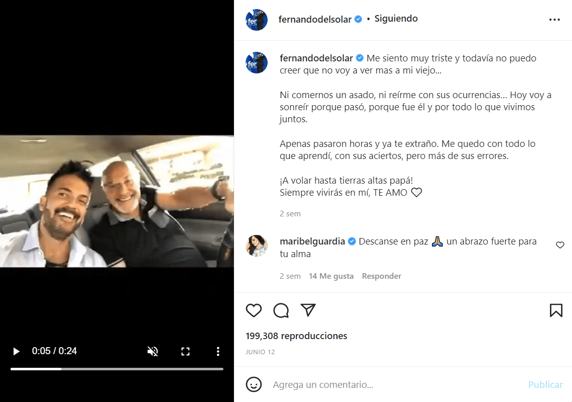 "Hace dos semanas y media su papá falleció, 
<b>fue una tristeza muy fuerte para él</b> la cual le costó mucho trabajo superar y sus defensas bajaron, 
<b>empezó con una gripe normal y se fue agravando a una neumonía</b>", explicó entre lágrimas.
<br>