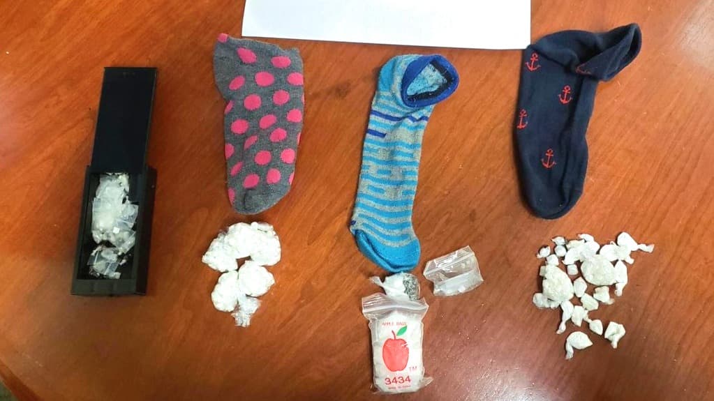 Imagen de la droga decomisada durante uno de los arrestos.