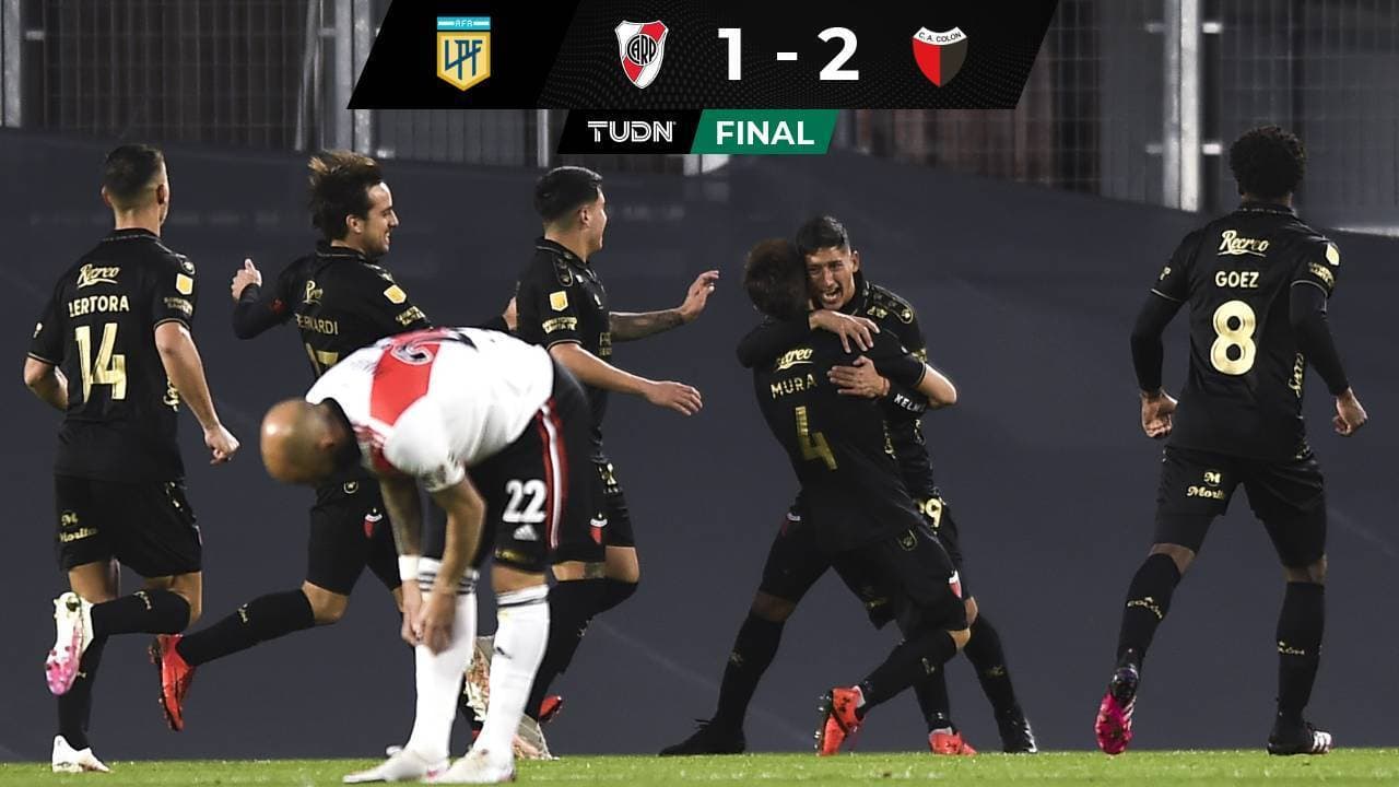 En un juegazo, Colón inició con triunfo ante River la defensa de su corona