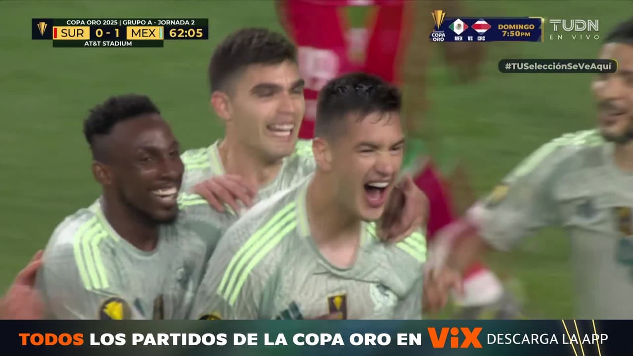 ¡Doblete de Cesar Montes! México se pone arriba 0-2