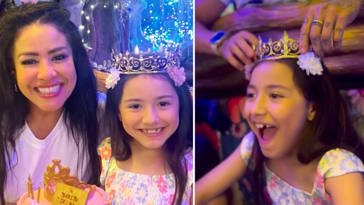 Carolina Sandoval celebró el cumpleaños de su hija en un lugar de ensueño: así fue el festejo