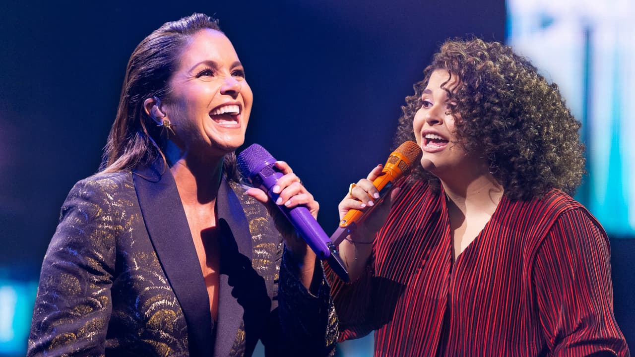 Lucero y Lucerito, con sus respectivos equipos, dispuestas a ganar con estos duetos