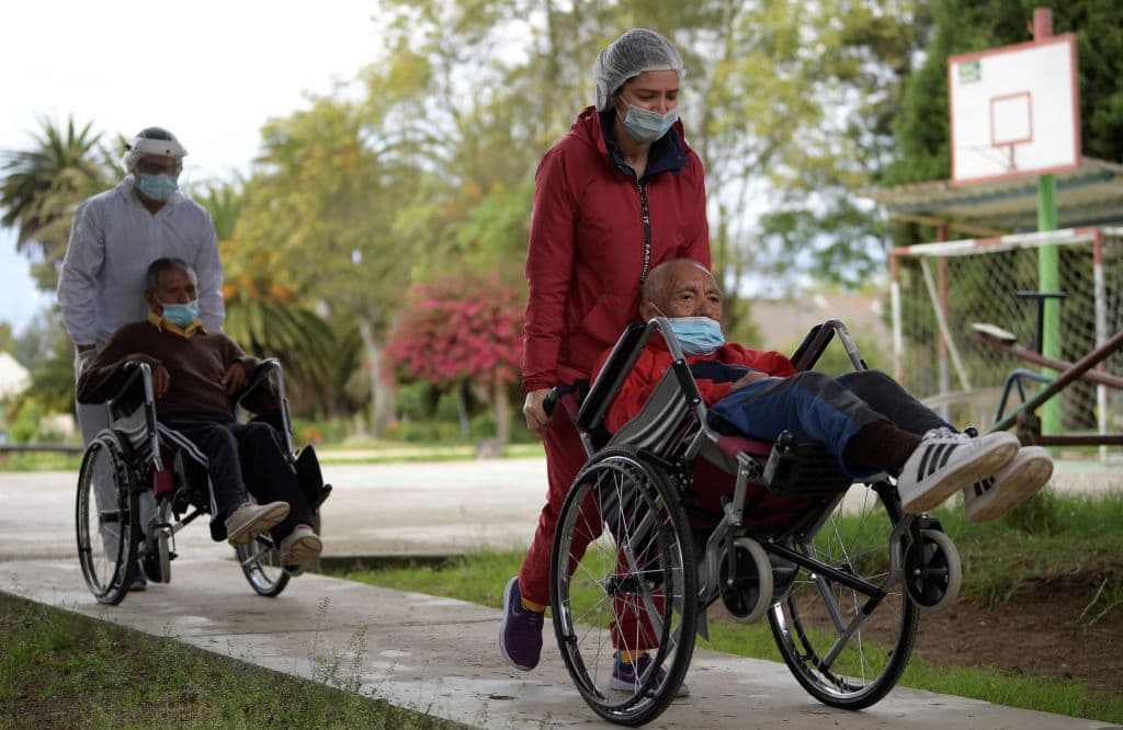 'Doña Carmelita', la mujer de 104 años que venció por segunda vez al covid-19