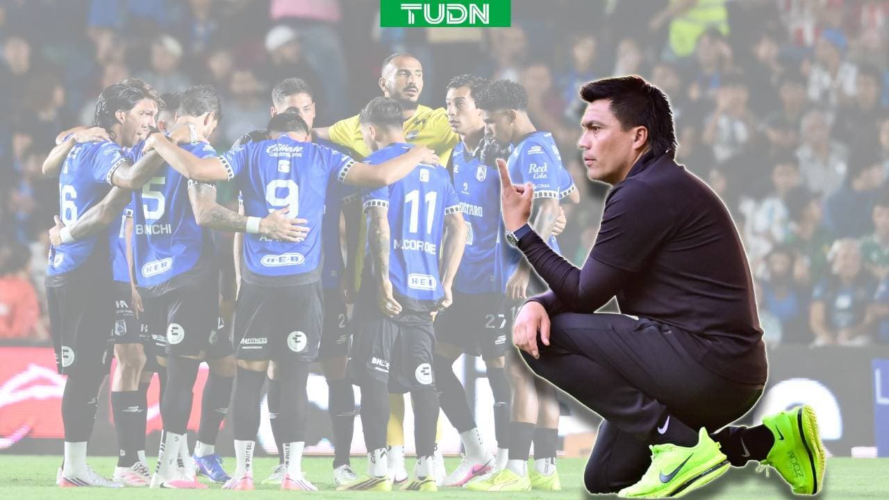 Esteban Gonzalez, técnico del Querétaro, no ve diferencia de que no haya descenso
