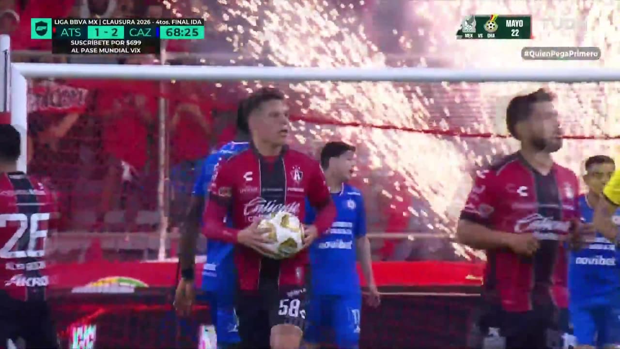 ¡Ponchito González mete un golazo y pone a soñar al Atlas vs. Cruz Azul!